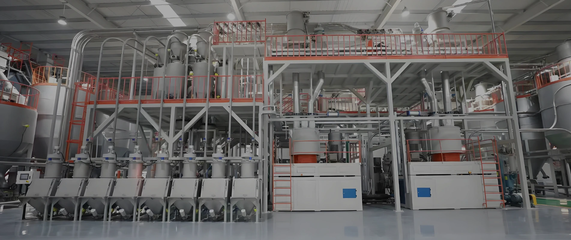 Sistema de alimentación de dosificación, mezcla y mezcla automática de China